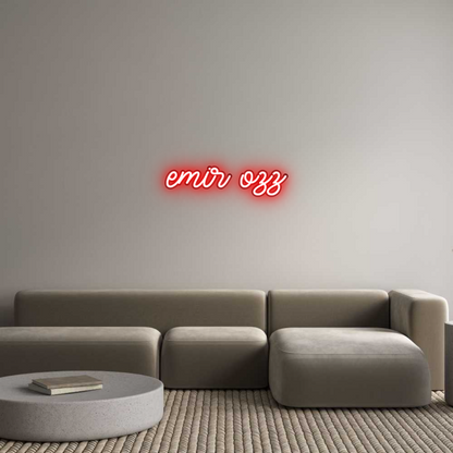 Custom Neon: emir ozz