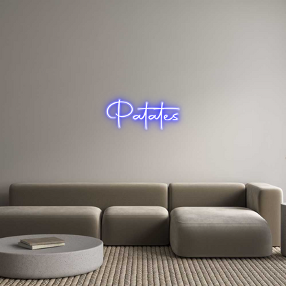 Custom Neon: Patates