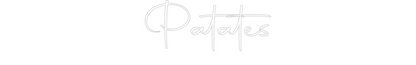 Custom Neon: Patates