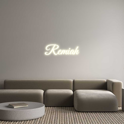 Custom Neon: Remiah