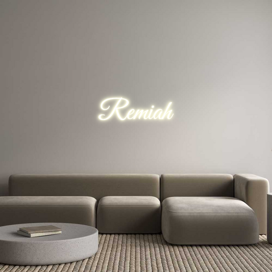 Custom Neon: Remiah