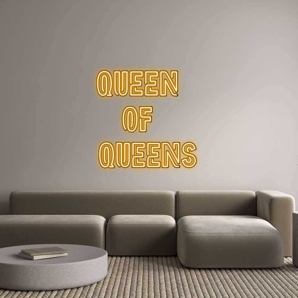 Custom Neon: Queen 
of 
...