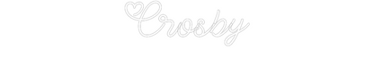 Custom Neon: Crosby