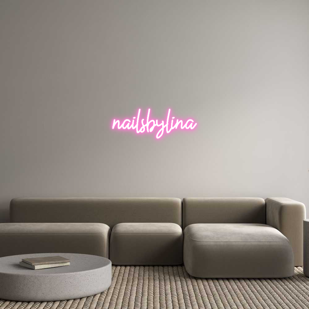 Custom Neon: nailsbylina