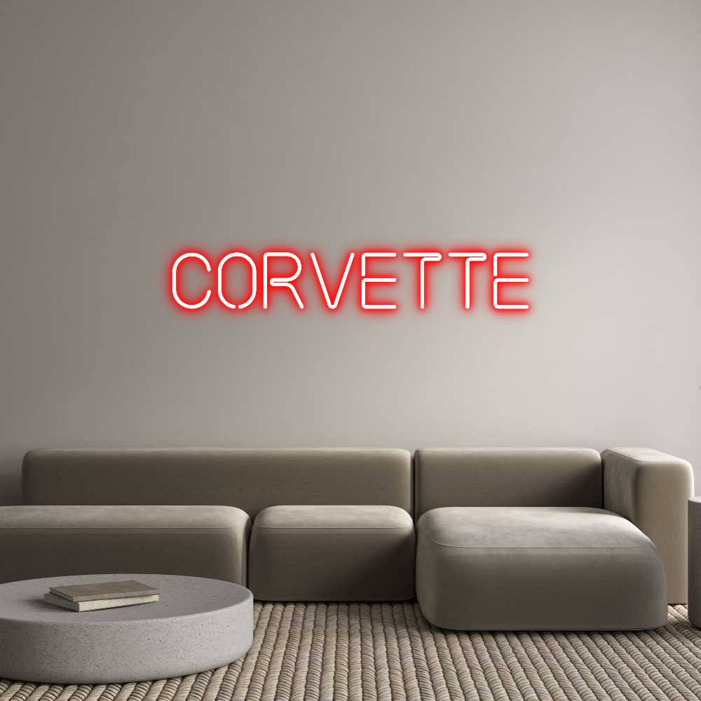 Custom Neon: Corvette