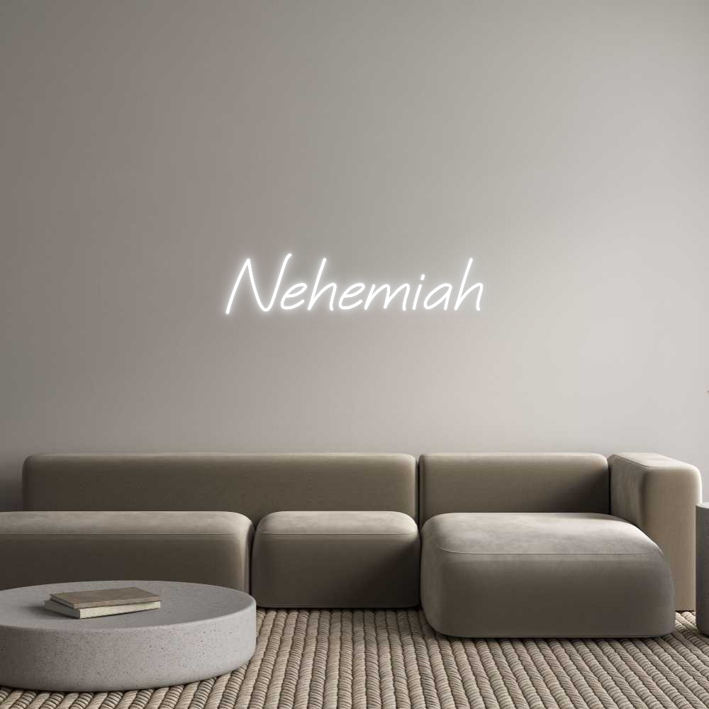 Custom Neon: Nehemiah