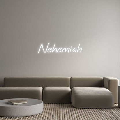 Custom Neon: Nehemiah