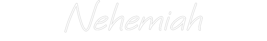 Custom Neon: Nehemiah