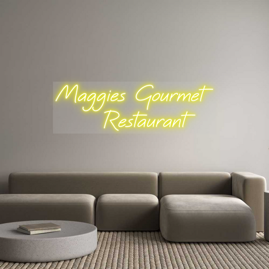 Custom Neon: Maggies Gourm...