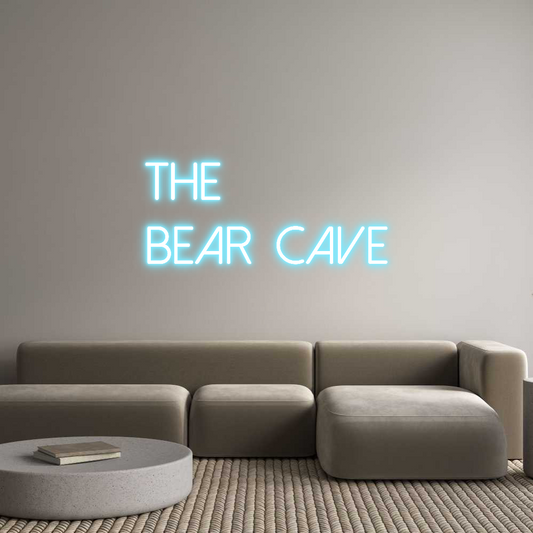 Custom Neon: The 
Bear Cave