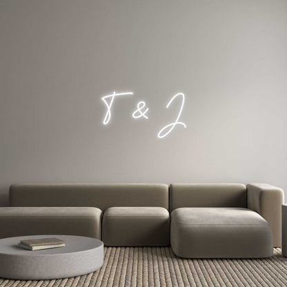 Custom Neon: T & J