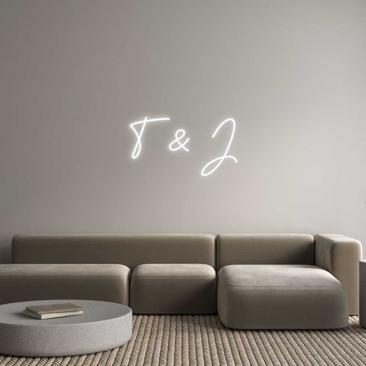 Custom Neon: T & J