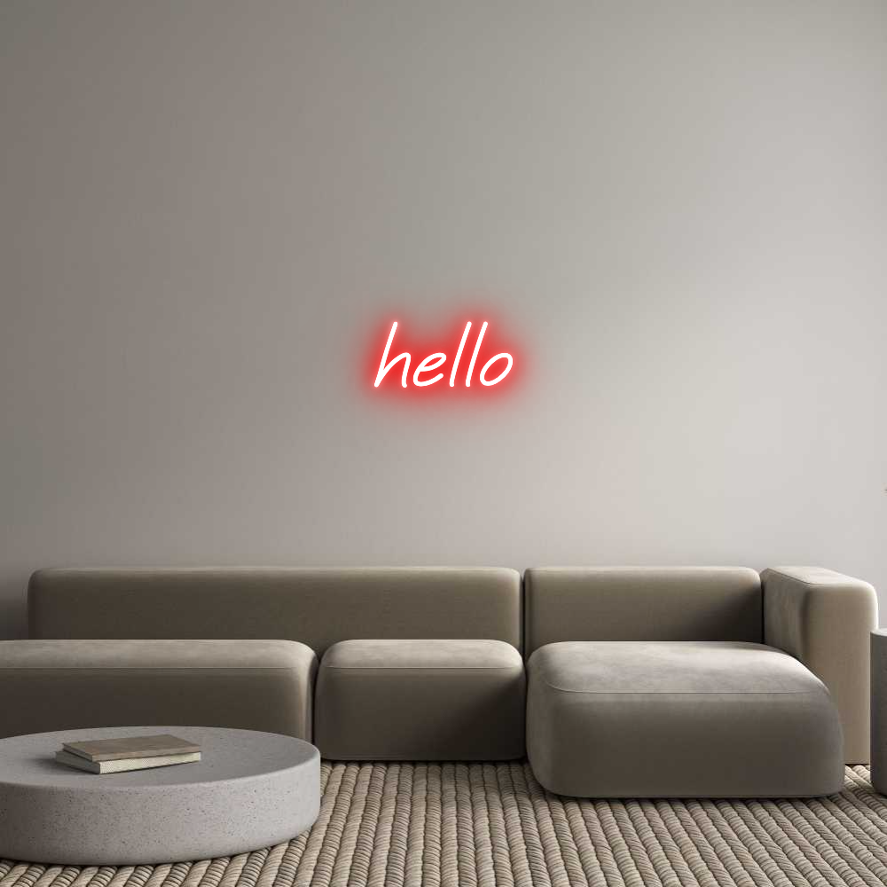 Custom Neon: hello