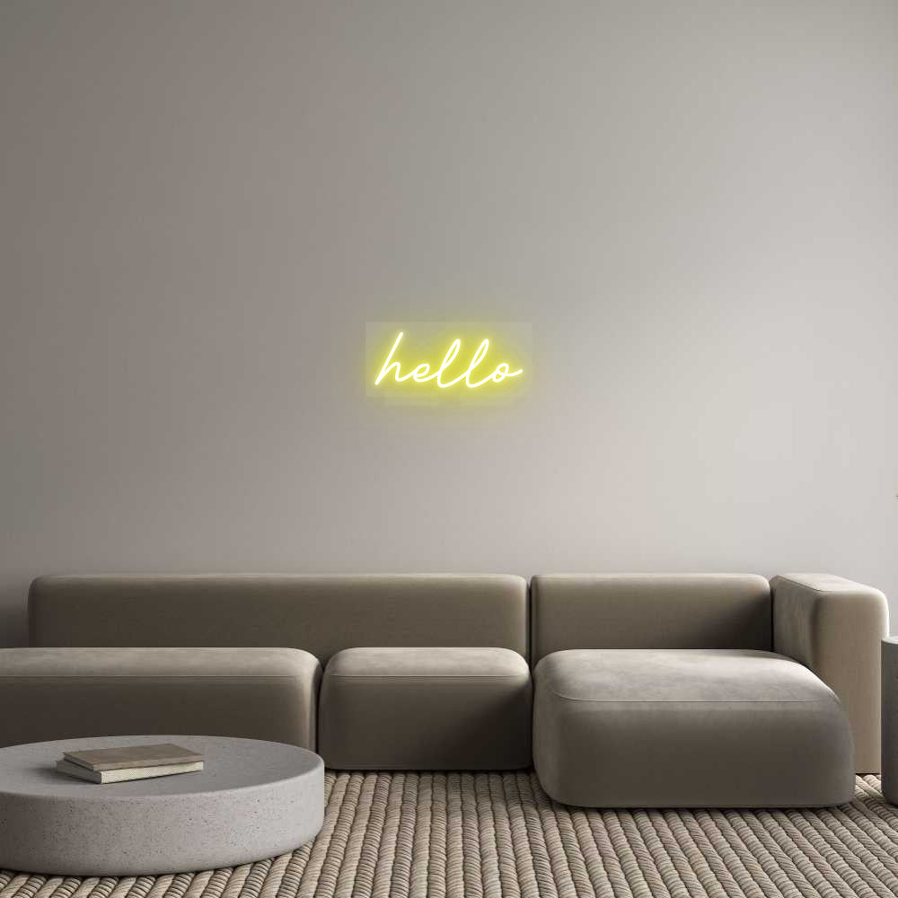 Custom Neon: hello
