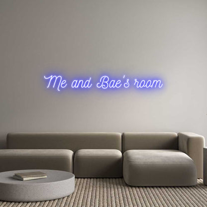 Custom Neon: Me and Bae's ...