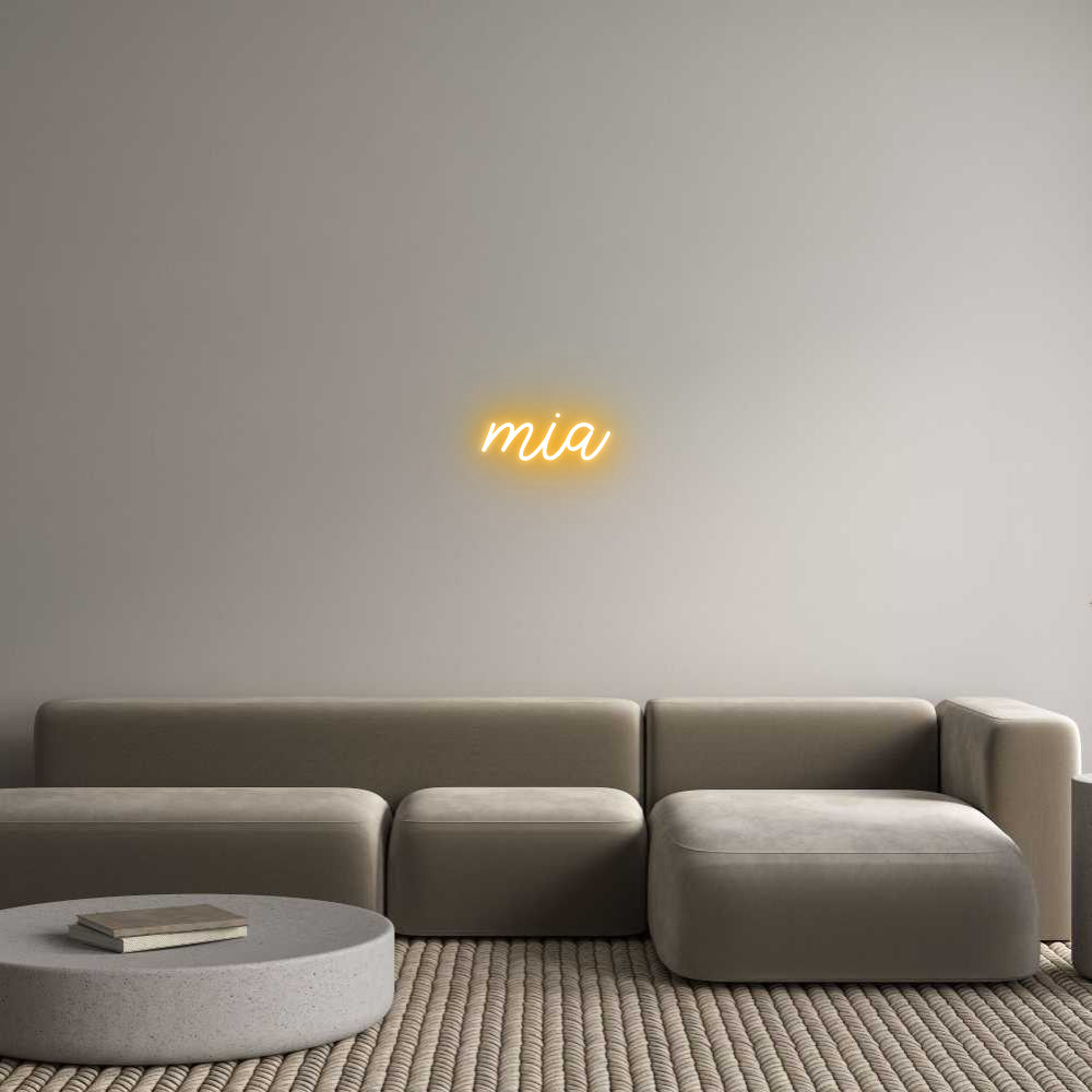 Custom Neon: mia