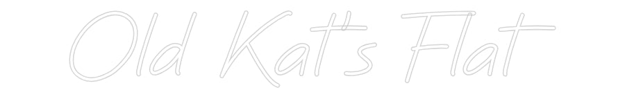 Custom Neon: Old Kat's Flat
