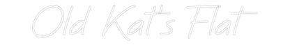 Custom Neon: Old Kat's Flat